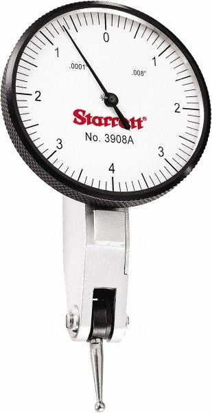 STARRETT Starrett 12488 Dial Test Indicator 0.008 in Horizontal