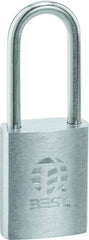 BEST Best 11B772L Brass Padlock 7 Pin 2 Inch Shackle