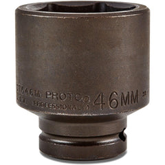 PROTO Proto J07546M Impact Socket 3/4 in Drive 46mm 6-pt