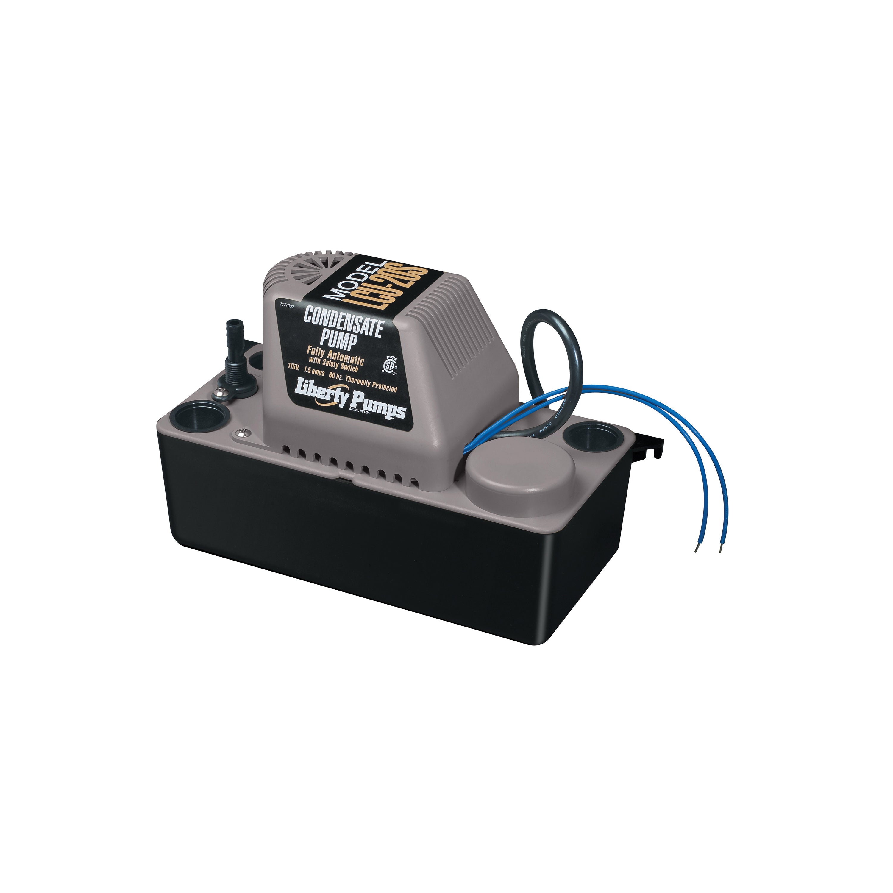LIBERTY PUMPS Liberty Pumps LCU220S Condensate Pump 1/30 HP 230V 110 gph
