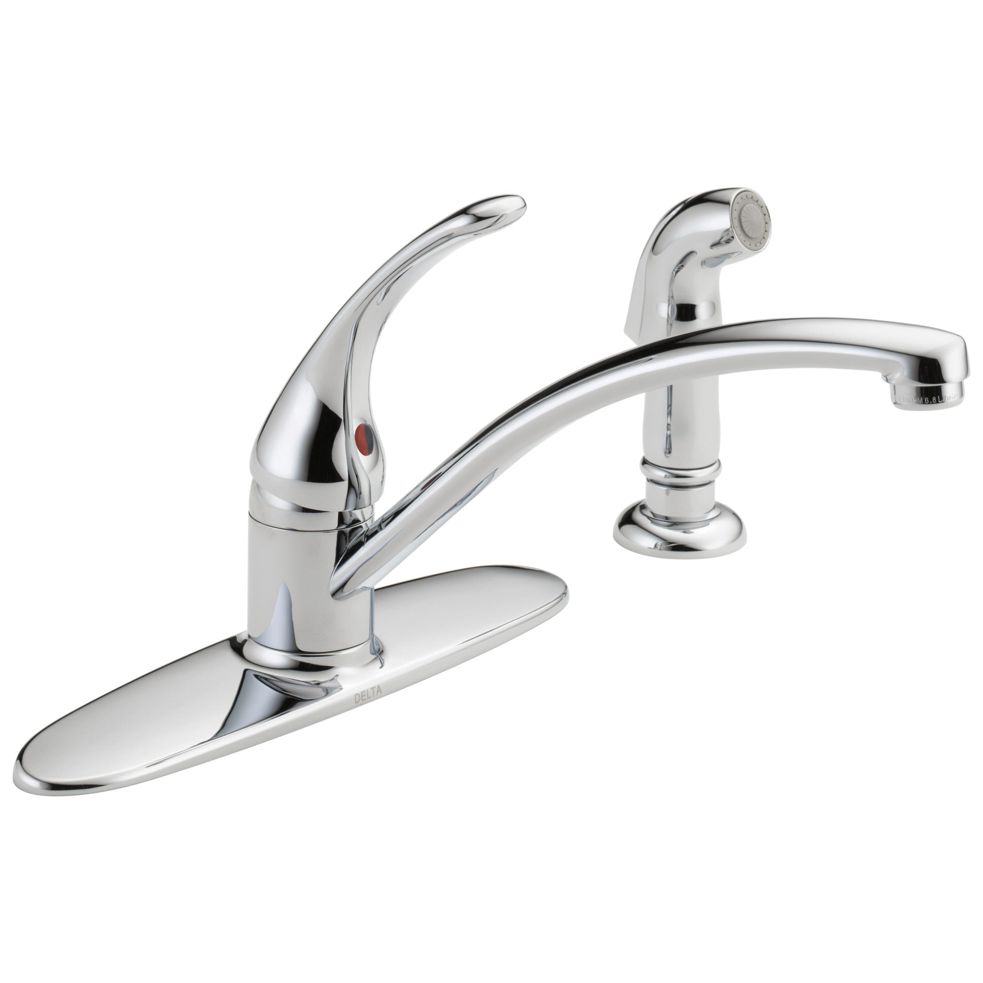 DELTA FAUCET Delta Faucet B4410LF Kitchen Faucet with Spray 1.8 Gpm