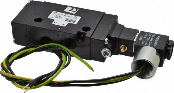 PARKER Parker B511ADH53C Solenoid Air Valve 4 Way 120 Vac