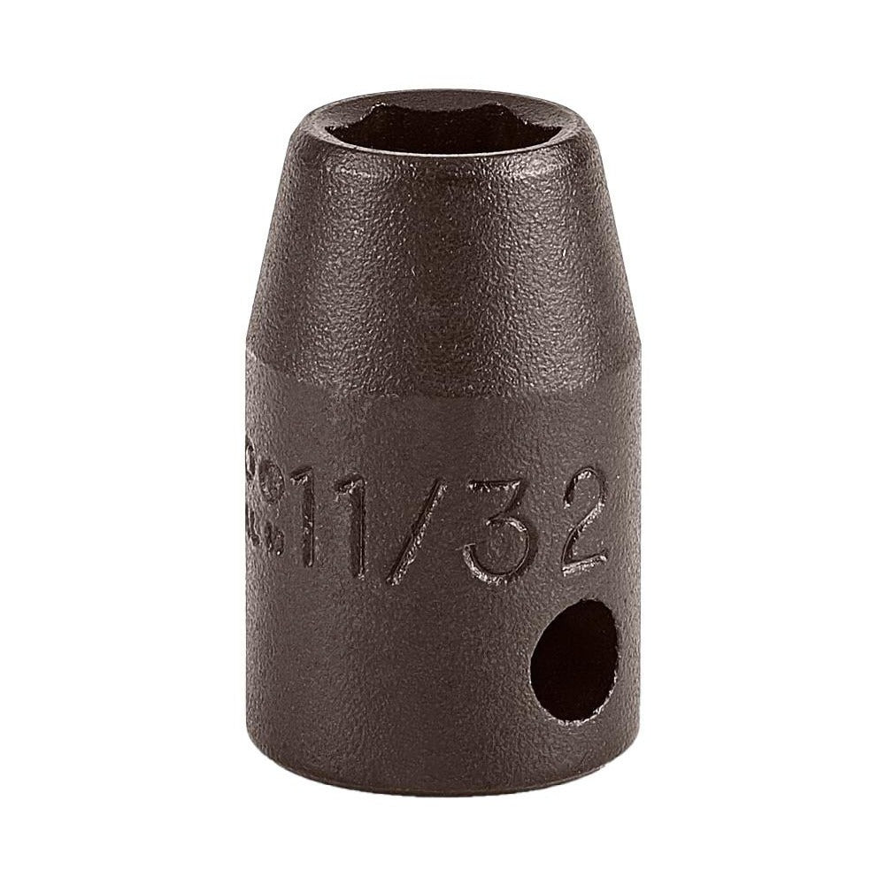PROTO Proto J7211H Impact Socket 3/8 in Drive 11/32 in 6-point