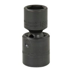 PROTO Proto J74418MP Impact Socket 1/2 in Drive 18mm 6-point