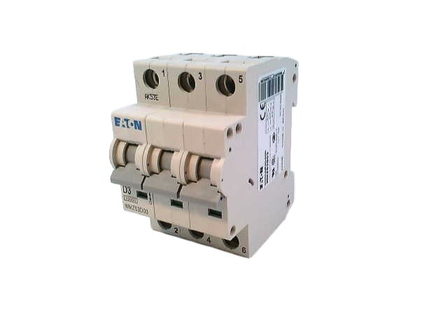 EATON Eaton WMZS3D03 Miniature circuit breaker 3 A (3 Pole) FAZ-D3-3