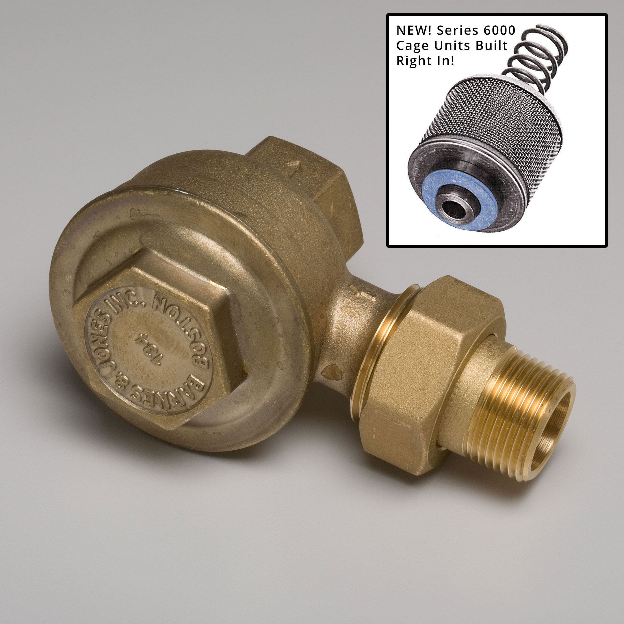 BARNES & JONES 134A-ST-BO/FAILOP THERMOSTATIC RADIATOR VALVES