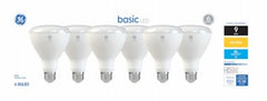 GE G E Lighting 46975 Led BR30 8W 2700K Soft White Dimmable 6 Pack