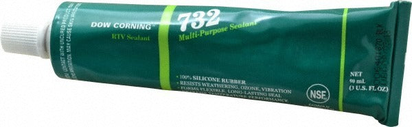 DOW CORNING Dow Corning 2112531 Rtv Silicone Joint Sealant 3 Oz Black