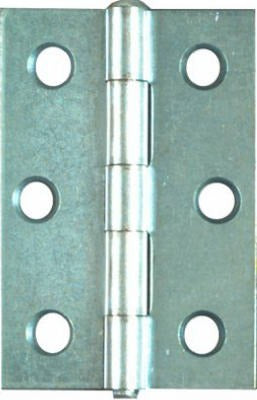 NATIONAL HARDWARE National Mfg N146-258 Light Narrow Hinge 2.5 in Zinc 2 Pack