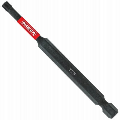 DIABLO Freud DT2535P1 T25 Torx Drive Bit 3.5 Inches 5 Pack