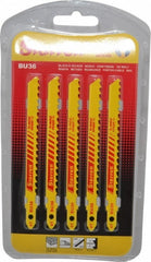 STARRETT Starrett 68718 Bi-metal Jigsaw Blade 6 Tpi U-shank 5-pack