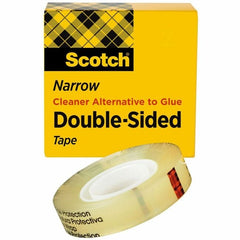 3M 3M MMM665121296 Scotch Permanent Double-Sided Tape (1/2 in x 36 yd, 1 Roll) 665121296
