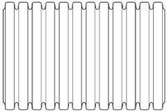 ADVANCED DRAINAGE SYSTEMS Advanced Drainage Systems 4540010 Solid Drain Tube 4x10