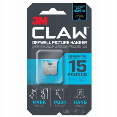 3M 3M Company 3PH15M-1ES Drywall Picture Hanger 15 Lb