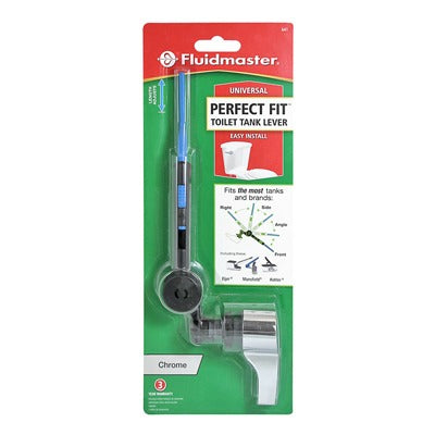 FLUIDMASTER Fluidmaster Inc 641 Chrome Perfect Fit Tank Lever
