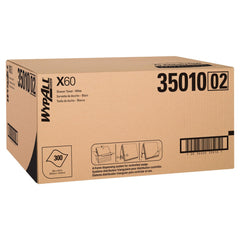 KIMBERLY-CLARK Wypall 35010 Shop Towel Industrial Wipes 100 Sheets White