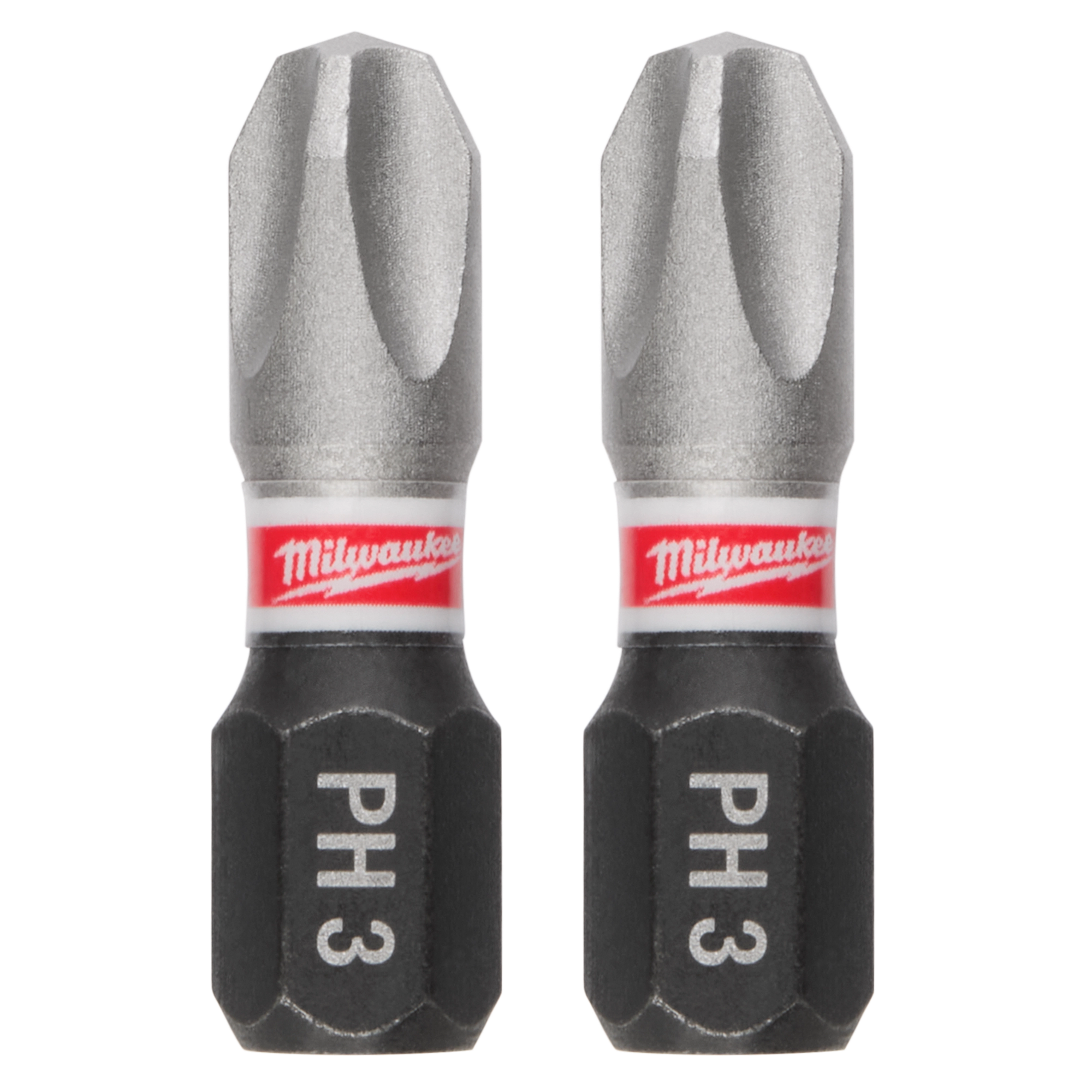 MILWAUKEE Milwaukee 48-32-4413 shockwave #3 phillips 1 in. insert impact screwdriver bit (2-pack)