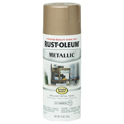 RUST-OLEUM Rust-oleum 286564 Metallic Spray Paint 11 Oz Rose Gold