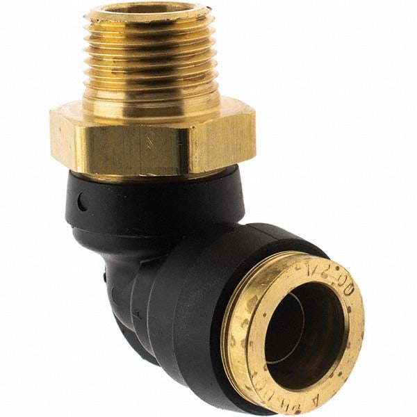 PARKER Parker PF-00061 90 Swivel Male Elbow 1/2 in Od 3/8 in Npt