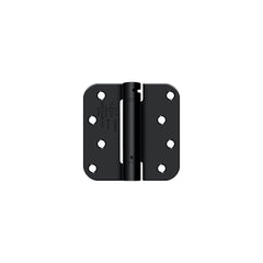 DELTANA Deltana DSH4R51B Spring Hinge 4x4 5/8 Radius Flat Black