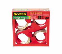 3M 3M MMM3650S4RD Long-Lasting Storage/Packaging Tape 4 Pack 1.88 in x 54.60 yd