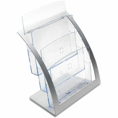 DEFLECTO Deflecto DEF693745 Contemporary Literature Holder 11.25 in x 6.94 in x 13.31 in 1 Pack