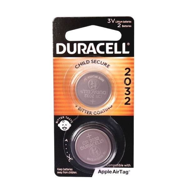 DURACELL Duracell 66388 DL2032 3V Coin Cell Lithium Battery (2 Pack) DB66388