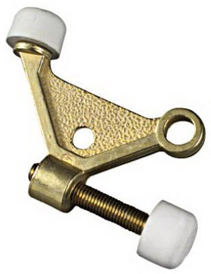 NATIONAL HARDWARE National Mfg N154-526 Hinge Pin Door Stop Brass 5 Pack