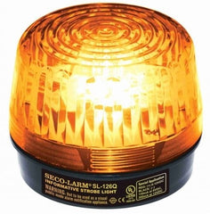 SECO LARM Seco Larm sl-1301-eaq/a Strobe Light Amber 6-12VDC