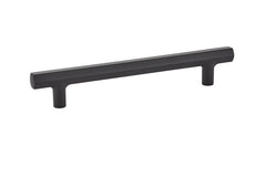 EMTEK Emtek 86461US19 Mod Hex Cabinet Pull 6in Ctc Flat Black
