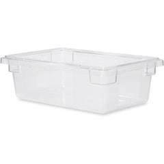 RUBBERMAID Rubbermaid FG330900CLR Food Tote Box 3-9.9 Gal Clear