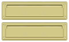 DELTANA Deltana MS212U3 Mail Slot 13.5 in Interior Flap Brass