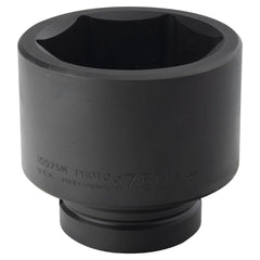 PROTO Proto J10075M Impact Socket 1 in Drive 75mm 6-point