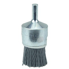WEILER Weiler 10155 End Brush 1 in Nylon Crimped 320 Grit