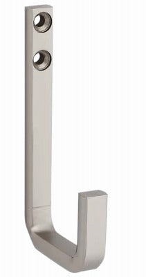 NATIONAL HARDWARE National Mfg N337-916 Reed Modern Hook Satin Nickel 10-pack