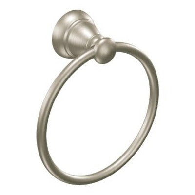 MOEN Creative Specialties Y2686BN Brushed Nickel Towel Ring