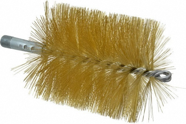 SCHAEFER BRUSH Schaefer Brush 43664 Tube Brush 4 in Brass Bristles