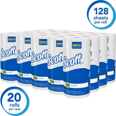 KIMBERLY-CLARK Kimberly-Clark KCC41482CT Scott Perforated Roll Paper Towels (20 Per Carton)