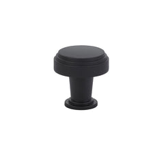 EMTEK Emtek 86432US19 Newport Cabinet Knob Flat Black