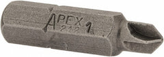 APEX Apex 212-1 Screwdriver Insert Bit No. 1 Point Steel