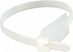 THOMAS & BETTS Thomas Betts TY546M Flag Marker Cable Tie 7.1in Nylon 100pk