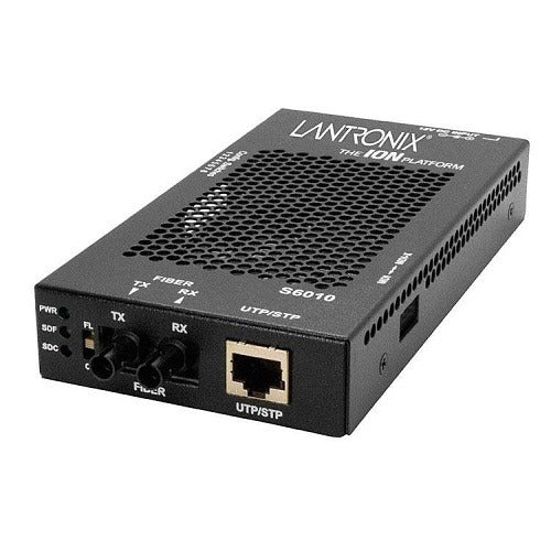 LANTRONIX Transition Networks S6010-1011-BR T1/E1 Fiber Media Converter