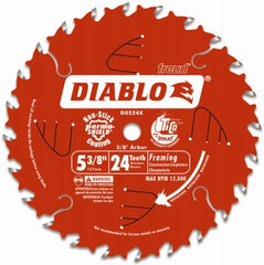 DIABLO Freud D0524X 5.375in 24T Cordless Circular Saw Blade