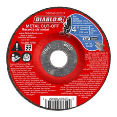 DIABLO Freud DBD040125701F Metal Cut-off Disc 4in 10 Pack