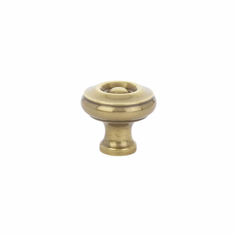 EMTEK Emtek 86115US7 Waverly Cabinet Knob French Antique Brass