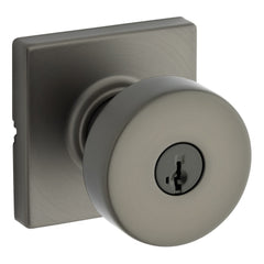 KWIKSET Kwikset 740PSKSQT-18GS Pismo Knob Entry Lock Smartkey