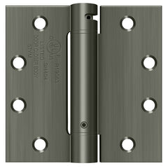 DELTANA Deltana DSH45U15A Spring Hinge 4.5x4.5 Antique Nickel