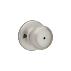 KWIKSET Kwikset 300CV-15 Cove Knob Privacy Lock Satin Nickel