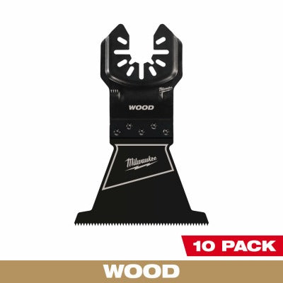 MILWAUKEE Milwaukee 49-25-1119 Hcs Wood Multi-tool Blade 10 Pack