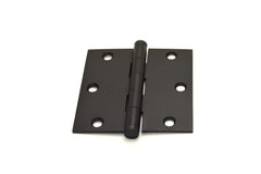 EMTEK Emtek 96113US10B Solid Brass Hinge Pair 3.5x3.5 in Oil Rubbed Bronze